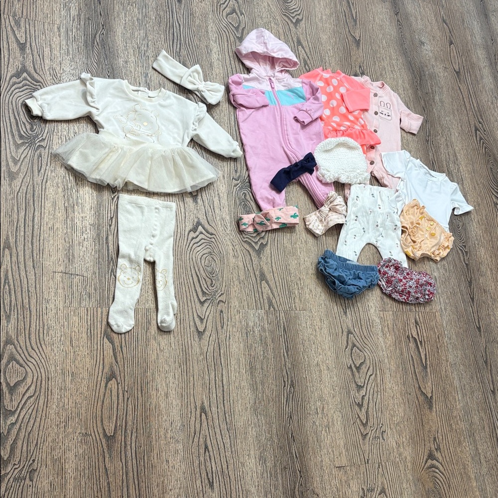 Baby girl clothes bundle size 3-6 months